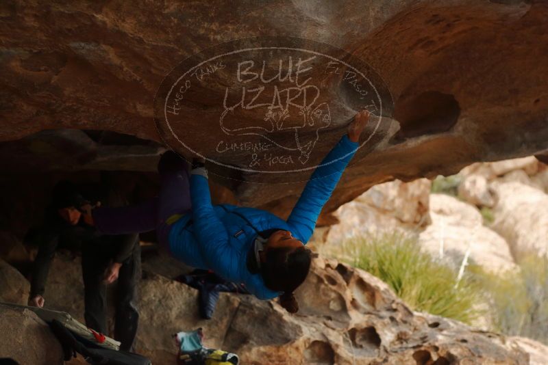 Bouldering in Hueco Tanks on 01/02/2020 with Blue Lizard Climbing and Yoga
Filename: SRM_20200102_1132120.jpg
Aperture: f/3.2
Shutter Speed: 1/250
Body: Canon EOS-1D Mark II
Lens: Canon EF 50mm f/1.8 II