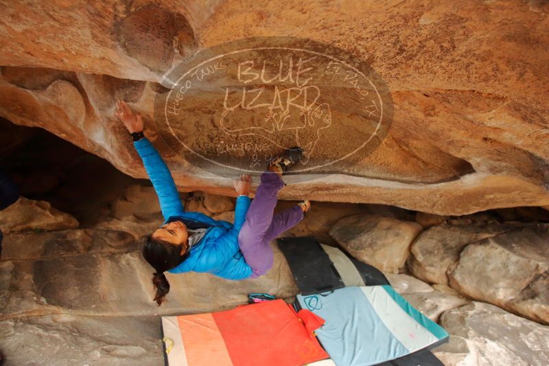 Bouldering in Hueco Tanks on 01/02/2020 with Blue Lizard Climbing and Yoga
Filename: SRM_20200102_1218480.jpg
Aperture: f/3.5
Shutter Speed: 1/250
Body: Canon EOS-1D Mark II
Lens: Canon EF 16-35mm f/2.8 L