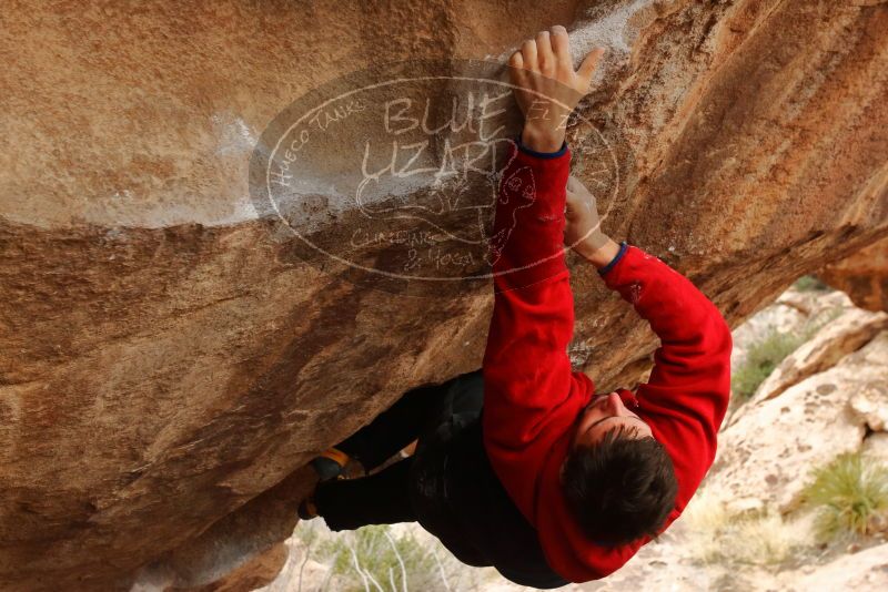 Bouldering in Hueco Tanks on 01/02/2020 with Blue Lizard Climbing and Yoga
Filename: SRM_20200102_1334430.jpg
Aperture: f/5.6
Shutter Speed: 1/250
Body: Canon EOS-1D Mark II
Lens: Canon EF 16-35mm f/2.8 L