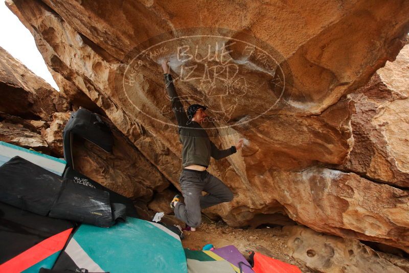 Bouldering in Hueco Tanks on 01/02/2020 with Blue Lizard Climbing and Yoga
Filename: SRM_20200102_1342191.jpg
Aperture: f/4.0
Shutter Speed: 1/250
Body: Canon EOS-1D Mark II
Lens: Canon EF 16-35mm f/2.8 L