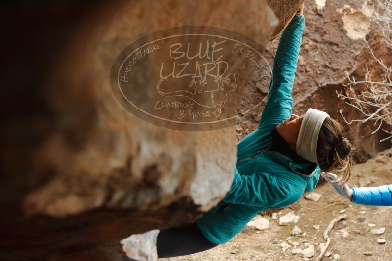 Bouldering in Hueco Tanks on 01/02/2020 with Blue Lizard Climbing and Yoga
Filename: SRM_20200102_1504200.jpg
Aperture: f/3.5
Shutter Speed: 1/250
Body: Canon EOS-1D Mark II
Lens: Canon EF 50mm f/1.8 II