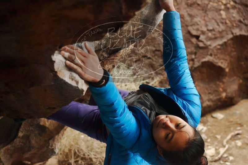 Bouldering in Hueco Tanks on 01/02/2020 with Blue Lizard Climbing and Yoga

Filename: SRM_20200102_1508290.jpg
Aperture: f/4.0
Shutter Speed: 1/250
Body: Canon EOS-1D Mark II
Lens: Canon EF 50mm f/1.8 II