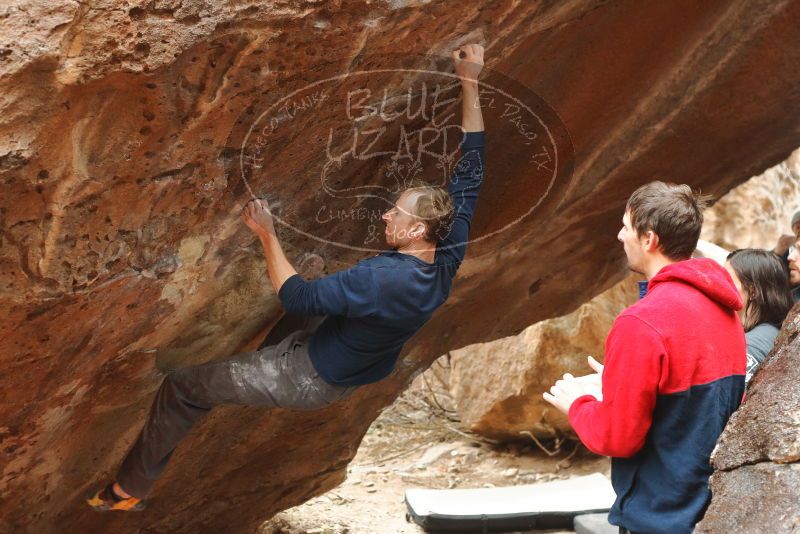 Bouldering in Hueco Tanks on 01/02/2020 with Blue Lizard Climbing and Yoga

Filename: SRM_20200102_1559420.jpg
Aperture: f/3.5
Shutter Speed: 1/250
Body: Canon EOS-1D Mark II
Lens: Canon EF 50mm f/1.8 II