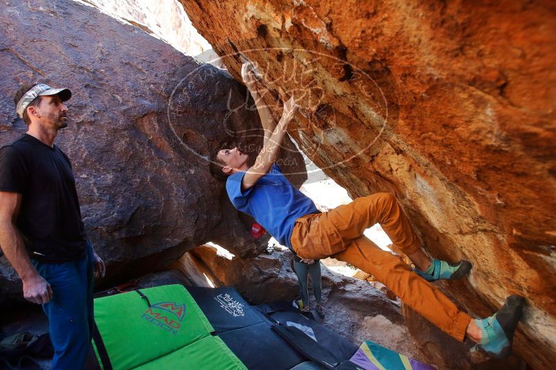 Bouldering in Hueco Tanks on 01/05/2020 with Blue Lizard Climbing and Yoga
Filename: SRM_20200105_1447140.jpg
Aperture: f/4.5
Shutter Speed: 1/250
Body: Canon EOS-1D Mark II
Lens: Canon EF 16-35mm f/2.8 L
