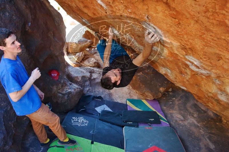 Bouldering in Hueco Tanks on 01/05/2020 with Blue Lizard Climbing and Yoga

Filename: SRM_20200105_1525410.jpg
Aperture: f/4.5
Shutter Speed: 1/250
Body: Canon EOS-1D Mark II
Lens: Canon EF 16-35mm f/2.8 L