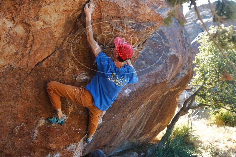 Bouldering in Hueco Tanks on 01/05/2020 with Blue Lizard Climbing and Yoga

Filename: SRM_20200105_1557570.jpg
Aperture: f/5.0
Shutter Speed: 1/250
Body: Canon EOS-1D Mark II
Lens: Canon EF 50mm f/1.8 II