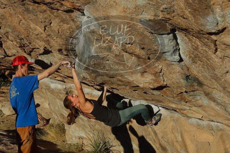 Bouldering in Hueco Tanks on 01/05/2020 with Blue Lizard Climbing and Yoga
Filename: SRM_20200105_1701290.jpg
Aperture: f/6.3
Shutter Speed: 1/500
Body: Canon EOS-1D Mark II
Lens: Canon EF 50mm f/1.8 II