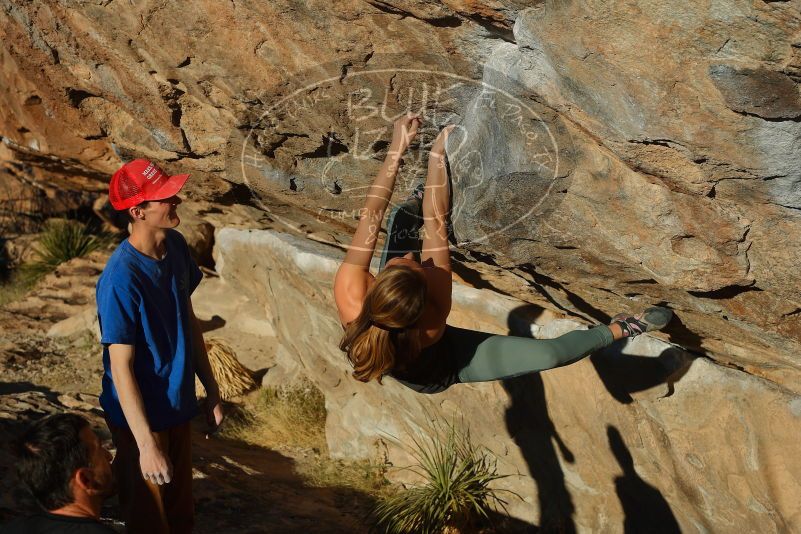 Bouldering in Hueco Tanks on 01/05/2020 with Blue Lizard Climbing and Yoga
Filename: SRM_20200105_1701480.jpg
Aperture: f/5.0
Shutter Speed: 1/640
Body: Canon EOS-1D Mark II
Lens: Canon EF 50mm f/1.8 II