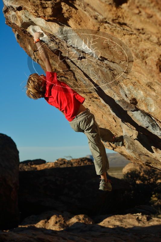 Bouldering in Hueco Tanks on 01/05/2020 with Blue Lizard Climbing and Yoga

Filename: SRM_20200105_1723372.jpg
Aperture: f/3.2
Shutter Speed: 1/1250
Body: Canon EOS-1D Mark II
Lens: Canon EF 50mm f/1.8 II