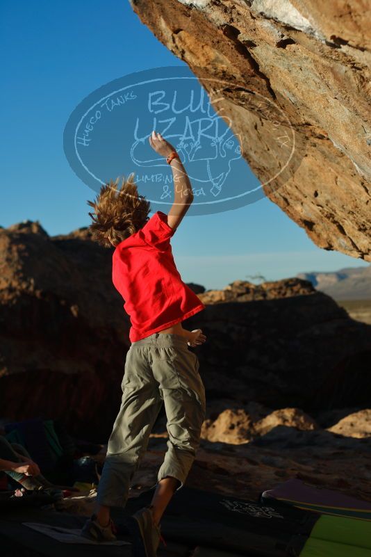 Bouldering in Hueco Tanks on 01/05/2020 with Blue Lizard Climbing and Yoga

Filename: SRM_20200105_1723375.jpg
Aperture: f/3.2
Shutter Speed: 1/1250
Body: Canon EOS-1D Mark II
Lens: Canon EF 50mm f/1.8 II