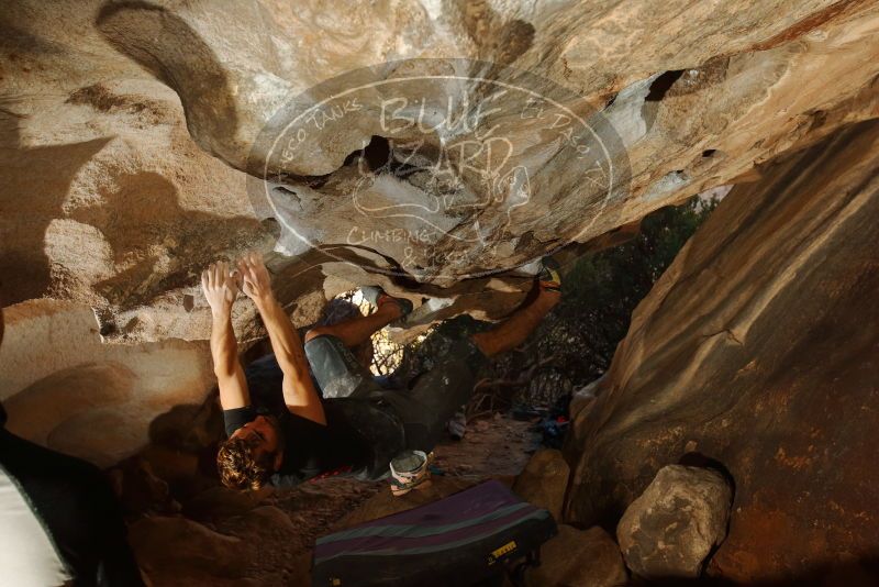 Bouldering in Hueco Tanks on 01/04/2020 with Blue Lizard Climbing and Yoga

Filename: SRM_20200104_1054420.jpg
Aperture: f/5.6
Shutter Speed: 1/250
Body: Canon EOS-1D Mark II
Lens: Canon EF 16-35mm f/2.8 L