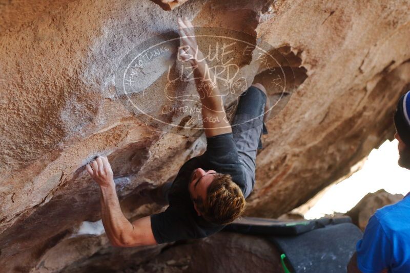 Bouldering in Hueco Tanks on 01/04/2020 with Blue Lizard Climbing and Yoga

Filename: SRM_20200104_1255231.jpg
Aperture: f/3.2
Shutter Speed: 1/250
Body: Canon EOS-1D Mark II
Lens: Canon EF 50mm f/1.8 II