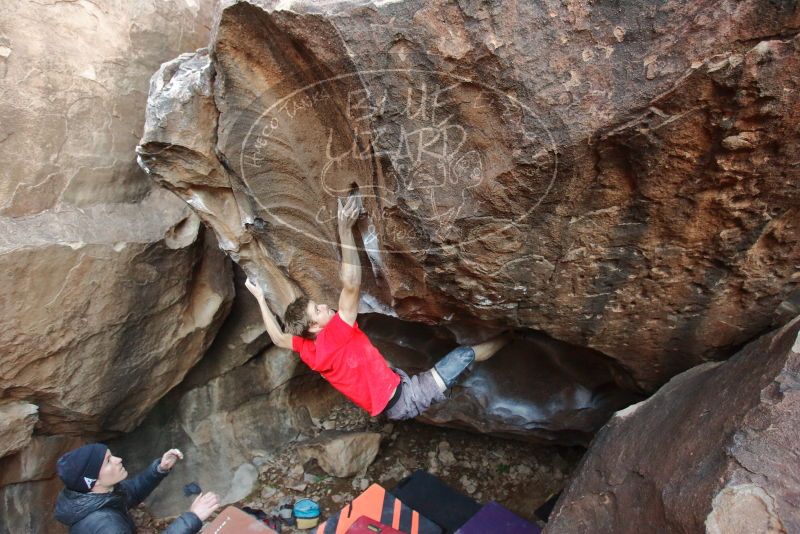 Bouldering in Hueco Tanks on 01/04/2020 with Blue Lizard Climbing and Yoga

Filename: SRM_20200104_1526200.jpg
Aperture: f/4.0
Shutter Speed: 1/200
Body: Canon EOS-1D Mark II
Lens: Canon EF 16-35mm f/2.8 L