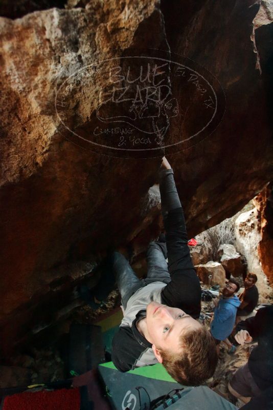 Bouldering in Hueco Tanks on 01/04/2020 with Blue Lizard Climbing and Yoga

Filename: SRM_20200104_1728320.jpg
Aperture: f/4.5
Shutter Speed: 1/200
Body: Canon EOS-1D Mark II
Lens: Canon EF 16-35mm f/2.8 L