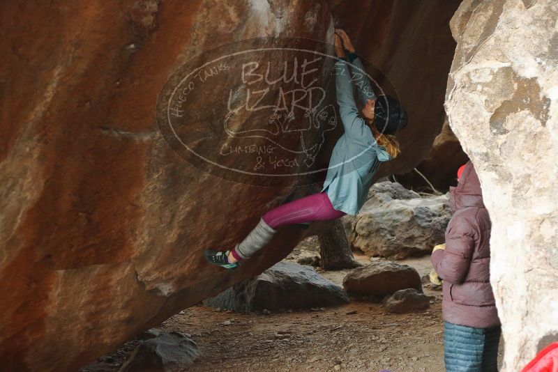 Bouldering in Hueco Tanks on 01/08/2020 with Blue Lizard Climbing and Yoga

Filename: SRM_20200108_1113540.jpg
Aperture: f/2.8
Shutter Speed: 1/250
Body: Canon EOS-1D Mark II
Lens: Canon EF 50mm f/1.8 II