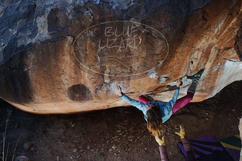 Bouldering in Hueco Tanks on 01/08/2020 with Blue Lizard Climbing and Yoga

Filename: SRM_20200108_1126040.jpg
Aperture: f/5.6
Shutter Speed: 1/250
Body: Canon EOS-1D Mark II
Lens: Canon EF 50mm f/1.8 II