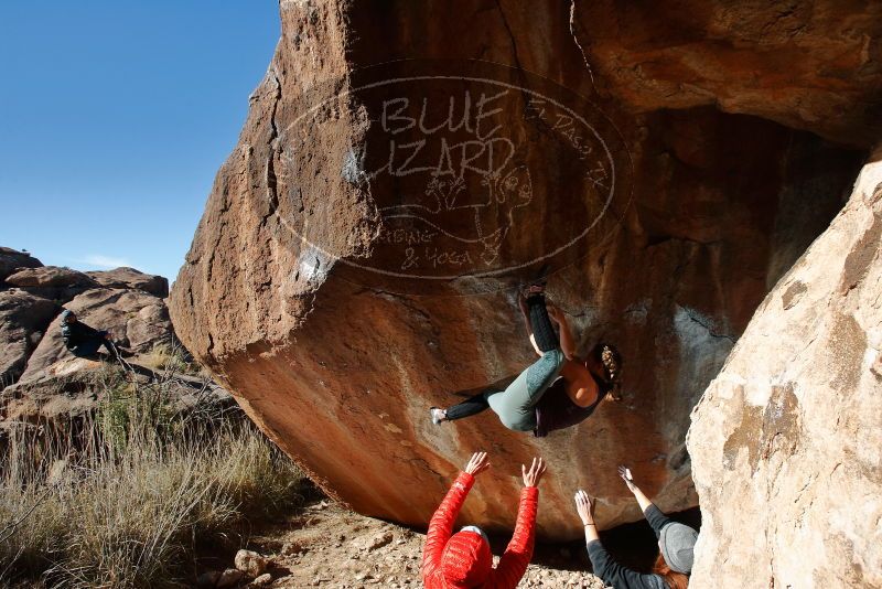 Bouldering in Hueco Tanks on 01/08/2020 with Blue Lizard Climbing and Yoga
Filename: SRM_20200108_1201270.jpg
Aperture: f/8.0
Shutter Speed: 1/250
Body: Canon EOS-1D Mark II
Lens: Canon EF 16-35mm f/2.8 L