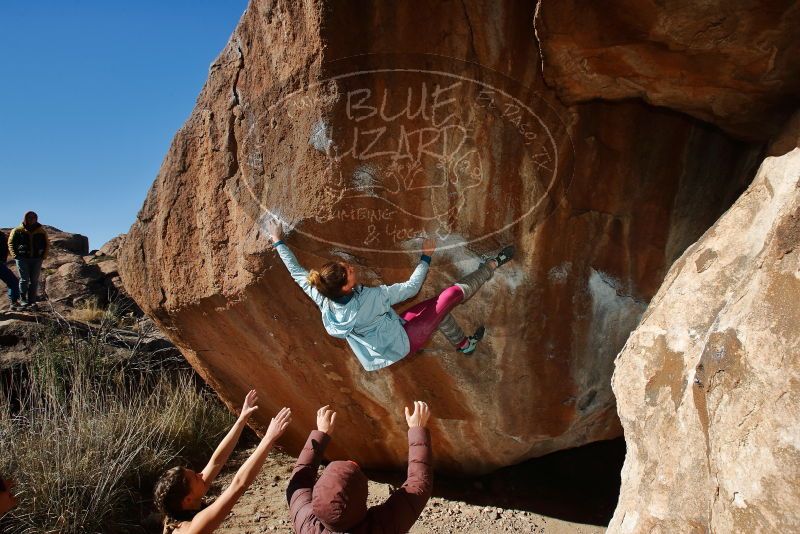 Bouldering in Hueco Tanks on 01/08/2020 with Blue Lizard Climbing and Yoga
Filename: SRM_20200108_1210450.jpg
Aperture: f/8.0
Shutter Speed: 1/250
Body: Canon EOS-1D Mark II
Lens: Canon EF 16-35mm f/2.8 L