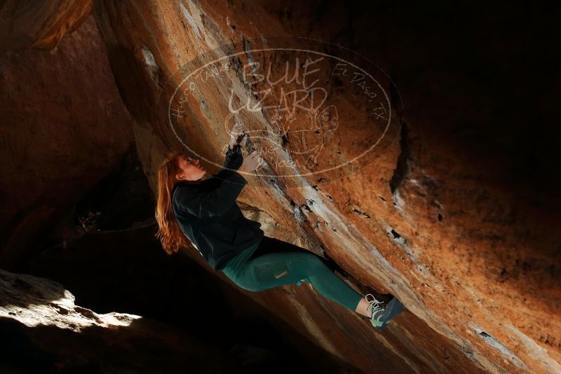 Bouldering in Hueco Tanks on 01/08/2020 with Blue Lizard Climbing and Yoga
Filename: SRM_20200108_1539430.jpg
Aperture: f/5.6
Shutter Speed: 1/250
Body: Canon EOS-1D Mark II
Lens: Canon EF 16-35mm f/2.8 L
