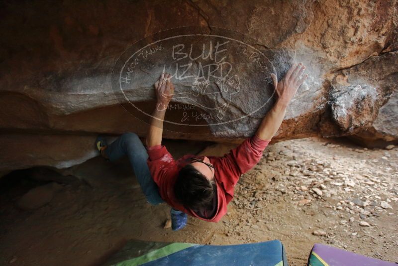 Bouldering in Hueco Tanks on 01/08/2020 with Blue Lizard Climbing and Yoga

Filename: SRM_20200108_1727340.jpg
Aperture: f/3.2
Shutter Speed: 1/200
Body: Canon EOS-1D Mark II
Lens: Canon EF 16-35mm f/2.8 L