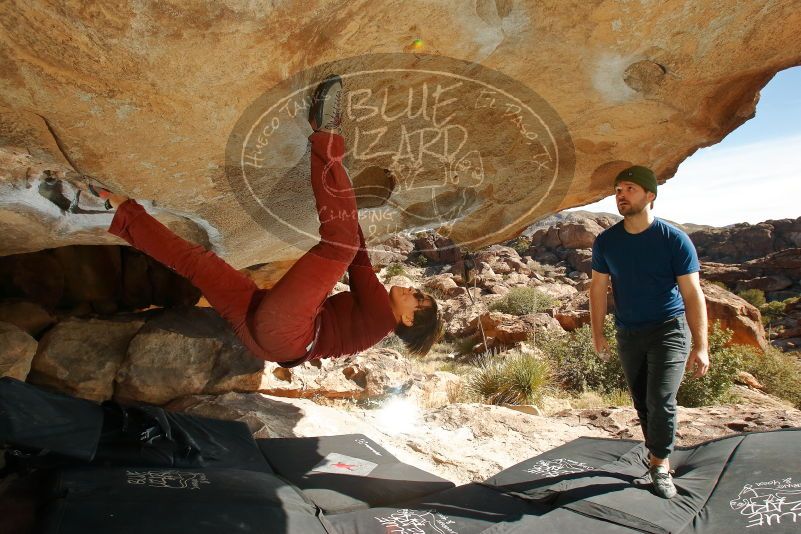 Bouldering in Hueco Tanks on 01/12/2020 with Blue Lizard Climbing and Yoga
Filename: SRM_20200112_1328130.jpg
Aperture: f/8.0
Shutter Speed: 1/250
Body: Canon EOS-1D Mark II
Lens: Canon EF 16-35mm f/2.8 L