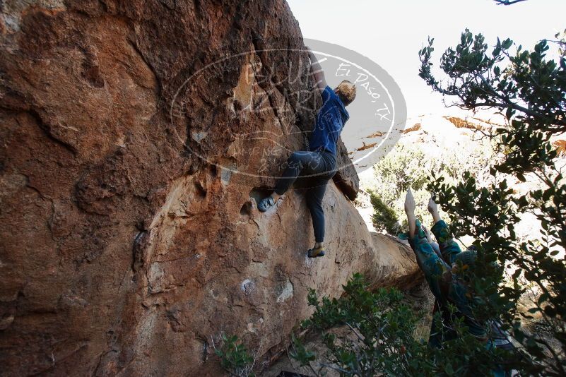 Bouldering in Hueco Tanks on 01/12/2020 with Blue Lizard Climbing and Yoga

Filename: SRM_20200112_1547400.jpg
Aperture: f/6.3
Shutter Speed: 1/250
Body: Canon EOS-1D Mark II
Lens: Canon EF 16-35mm f/2.8 L