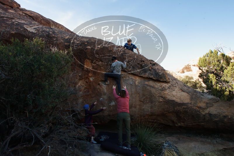 Bouldering in Hueco Tanks on 01/12/2020 with Blue Lizard Climbing and Yoga

Filename: SRM_20200112_1558180.jpg
Aperture: f/9.0
Shutter Speed: 1/250
Body: Canon EOS-1D Mark II
Lens: Canon EF 16-35mm f/2.8 L