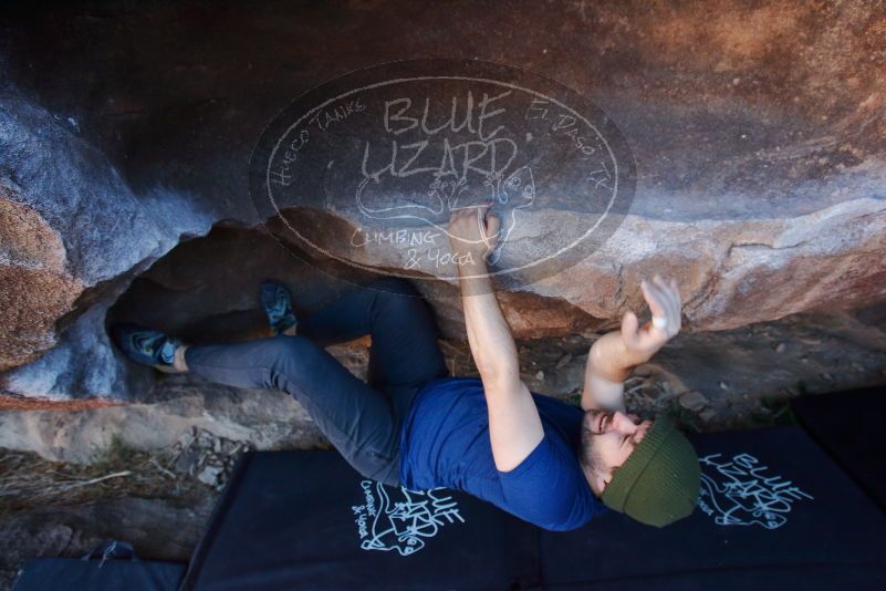 Bouldering in Hueco Tanks on 01/12/2020 with Blue Lizard Climbing and Yoga

Filename: SRM_20200112_1647240.jpg
Aperture: f/5.0
Shutter Speed: 1/250
Body: Canon EOS-1D Mark II
Lens: Canon EF 16-35mm f/2.8 L