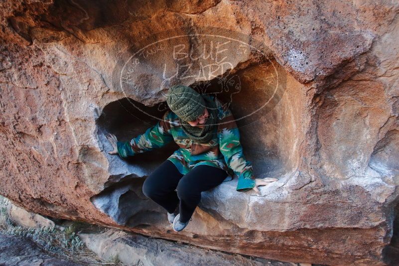 Bouldering in Hueco Tanks on 01/12/2020 with Blue Lizard Climbing and Yoga
Filename: SRM_20200112_1653070.jpg
Aperture: f/4.0
Shutter Speed: 1/250
Body: Canon EOS-1D Mark II
Lens: Canon EF 16-35mm f/2.8 L