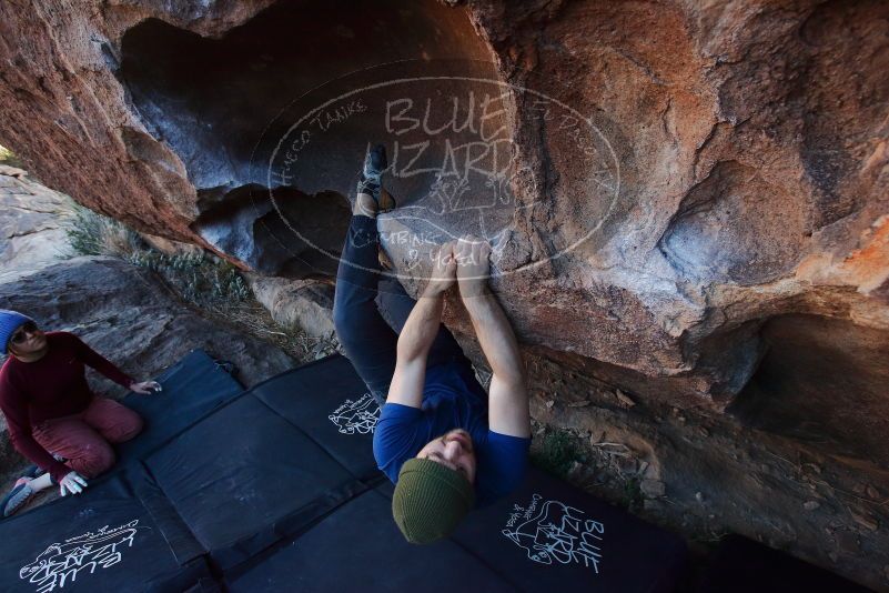 Bouldering in Hueco Tanks on 01/12/2020 with Blue Lizard Climbing and Yoga

Filename: SRM_20200112_1658020.jpg
Aperture: f/5.6
Shutter Speed: 1/250
Body: Canon EOS-1D Mark II
Lens: Canon EF 16-35mm f/2.8 L
