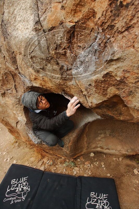Bouldering in Hueco Tanks on 01/16/2020 with Blue Lizard Climbing and Yoga
Filename: SRM_20200116_1017490.jpg
Aperture: f/5.6
Shutter Speed: 1/320
Body: Canon EOS-1D Mark II
Lens: Canon EF 16-35mm f/2.8 L