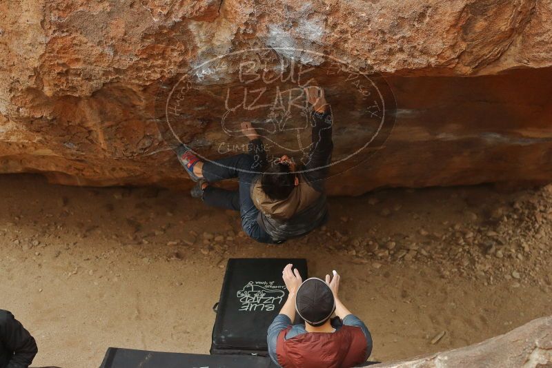 Bouldering in Hueco Tanks on 01/16/2020 with Blue Lizard Climbing and Yoga

Filename: SRM_20200116_1124400.jpg
Aperture: f/3.5
Shutter Speed: 1/400
Body: Canon EOS-1D Mark II
Lens: Canon EF 50mm f/1.8 II