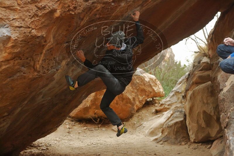 Bouldering in Hueco Tanks on 01/16/2020 with Blue Lizard Climbing and Yoga

Filename: SRM_20200116_1131040.jpg
Aperture: f/3.5
Shutter Speed: 1/400
Body: Canon EOS-1D Mark II
Lens: Canon EF 50mm f/1.8 II