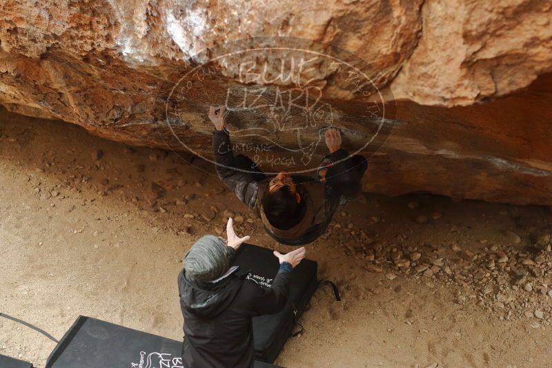Bouldering in Hueco Tanks on 01/16/2020 with Blue Lizard Climbing and Yoga

Filename: SRM_20200116_1146010.jpg
Aperture: f/2.8
Shutter Speed: 1/320
Body: Canon EOS-1D Mark II
Lens: Canon EF 50mm f/1.8 II