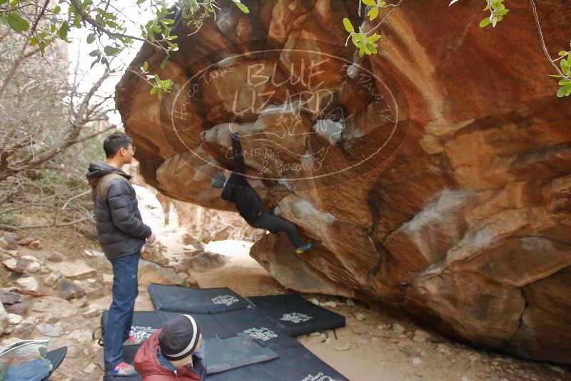 Bouldering in Hueco Tanks on 01/16/2020 with Blue Lizard Climbing and Yoga

Filename: SRM_20200116_1321310.jpg
Aperture: f/3.5
Shutter Speed: 1/200
Body: Canon EOS-1D Mark II
Lens: Canon EF 16-35mm f/2.8 L