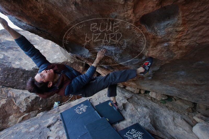 Bouldering in Hueco Tanks on 01/16/2020 with Blue Lizard Climbing and Yoga

Filename: SRM_20200116_1402110.jpg
Aperture: f/6.3
Shutter Speed: 1/320
Body: Canon EOS-1D Mark II
Lens: Canon EF 16-35mm f/2.8 L