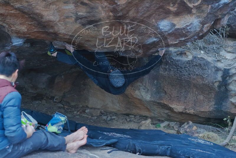 Bouldering in Hueco Tanks on 01/16/2020 with Blue Lizard Climbing and Yoga

Filename: SRM_20200116_1554580.jpg
Aperture: f/3.5
Shutter Speed: 1/250
Body: Canon EOS-1D Mark II
Lens: Canon EF 50mm f/1.8 II