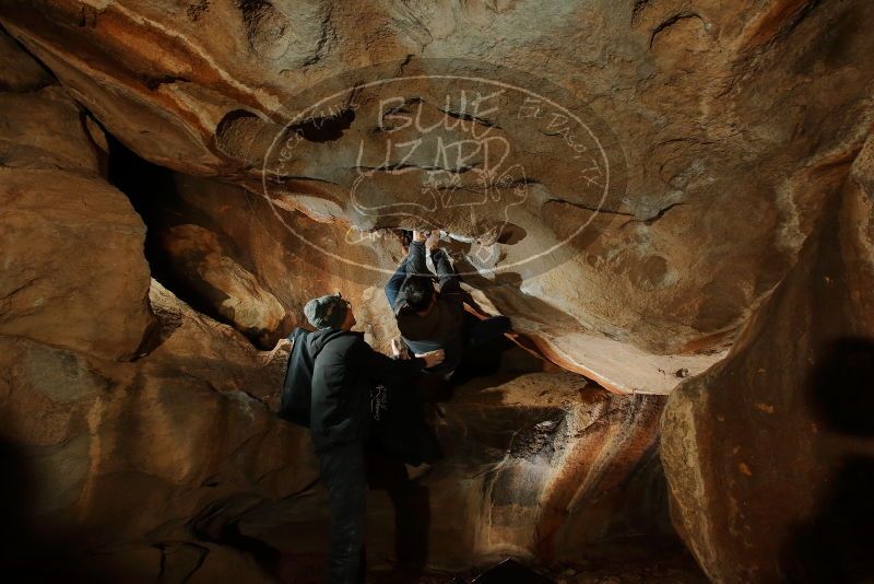Bouldering in Hueco Tanks on 01/16/2020 with Blue Lizard Climbing and Yoga
Filename: SRM_20200116_1739540.jpg
Aperture: f/8.0
Shutter Speed: 1/250
Body: Canon EOS-1D Mark II
Lens: Canon EF 16-35mm f/2.8 L