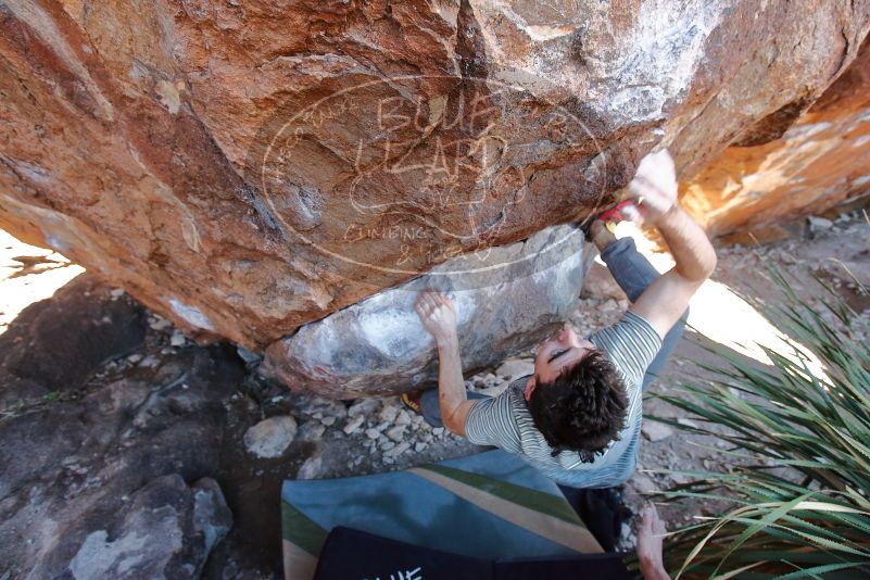 Bouldering in Hueco Tanks on 01/18/2020 with Blue Lizard Climbing and Yoga
Filename: SRM_20200118_1138430.jpg
Aperture: f/4.5
Shutter Speed: 1/250
Body: Canon EOS-1D Mark II
Lens: Canon EF 16-35mm f/2.8 L