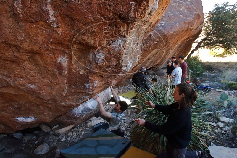 Bouldering in Hueco Tanks on 01/18/2020 with Blue Lizard Climbing and Yoga
Filename: SRM_20200118_1147560.jpg
Aperture: f/5.6
Shutter Speed: 1/250
Body: Canon EOS-1D Mark II
Lens: Canon EF 16-35mm f/2.8 L