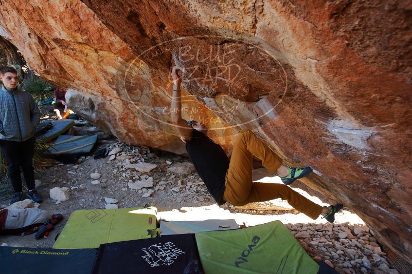 Bouldering in Hueco Tanks on 01/18/2020 with Blue Lizard Climbing and Yoga

Filename: SRM_20200118_1155350.jpg
Aperture: f/5.6
Shutter Speed: 1/250
Body: Canon EOS-1D Mark II
Lens: Canon EF 16-35mm f/2.8 L