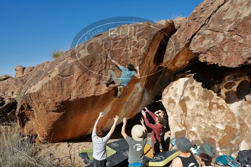 Bouldering in Hueco Tanks on 01/18/2020 with Blue Lizard Climbing and Yoga

Filename: SRM_20200118_1238240.jpg
Aperture: f/8.0
Shutter Speed: 1/250
Body: Canon EOS-1D Mark II
Lens: Canon EF 16-35mm f/2.8 L