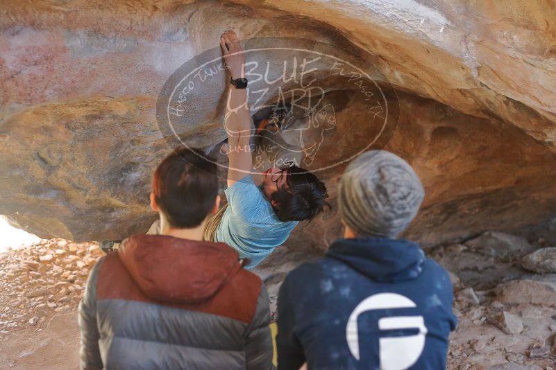 Bouldering in Hueco Tanks on 01/18/2020 with Blue Lizard Climbing and Yoga

Filename: SRM_20200118_1322150.jpg
Aperture: f/2.8
Shutter Speed: 1/320
Body: Canon EOS-1D Mark II
Lens: Canon EF 50mm f/1.8 II