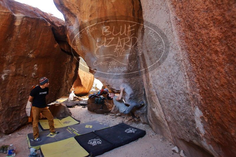 Bouldering in Hueco Tanks on 01/18/2020 with Blue Lizard Climbing and Yoga

Filename: SRM_20200118_1539020.jpg
Aperture: f/3.2
Shutter Speed: 1/250
Body: Canon EOS-1D Mark II
Lens: Canon EF 16-35mm f/2.8 L