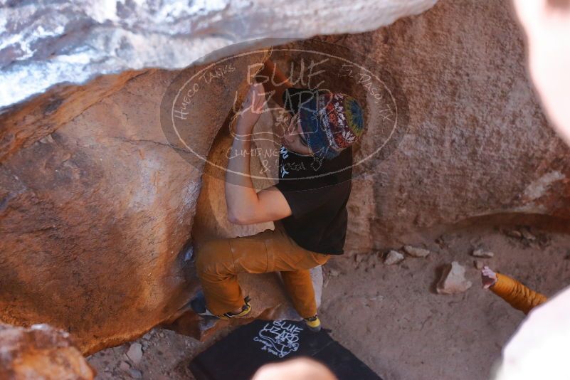 Bouldering in Hueco Tanks on 01/18/2020 with Blue Lizard Climbing and Yoga

Filename: SRM_20200118_1544450.jpg
Aperture: f/4.0
Shutter Speed: 1/250
Body: Canon EOS-1D Mark II
Lens: Canon EF 16-35mm f/2.8 L