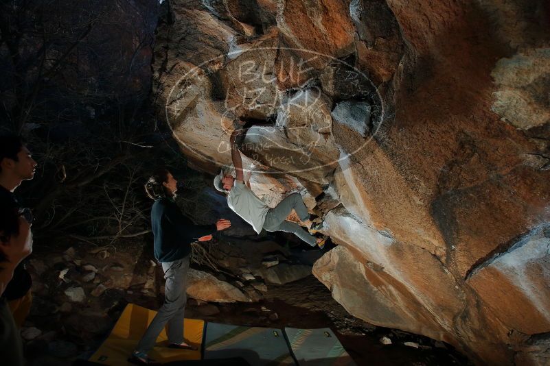 Bouldering in Hueco Tanks on 01/19/2020 with Blue Lizard Climbing and Yoga

Filename: SRM_20200119_1116430.jpg
Aperture: f/8.0
Shutter Speed: 1/250
Body: Canon EOS-1D Mark II
Lens: Canon EF 16-35mm f/2.8 L