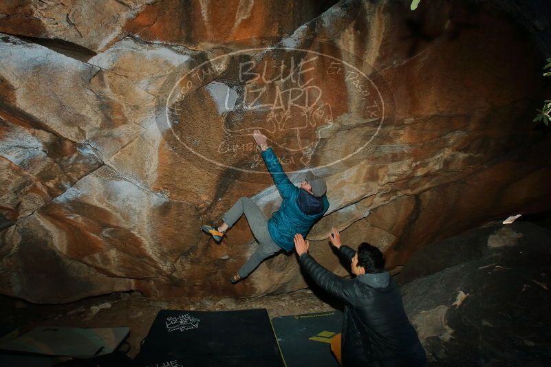 Bouldering in Hueco Tanks on 01/19/2020 with Blue Lizard Climbing and Yoga
Filename: SRM_20200119_1146130.jpg
Aperture: f/8.0
Shutter Speed: 1/250
Body: Canon EOS-1D Mark II
Lens: Canon EF 16-35mm f/2.8 L