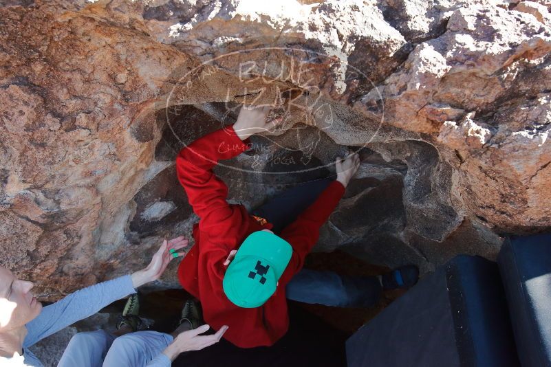 Bouldering in Hueco Tanks on 01/19/2020 with Blue Lizard Climbing and Yoga
Filename: SRM_20200119_1455360.jpg
Aperture: f/5.6
Shutter Speed: 1/320
Body: Canon EOS-1D Mark II
Lens: Canon EF 16-35mm f/2.8 L