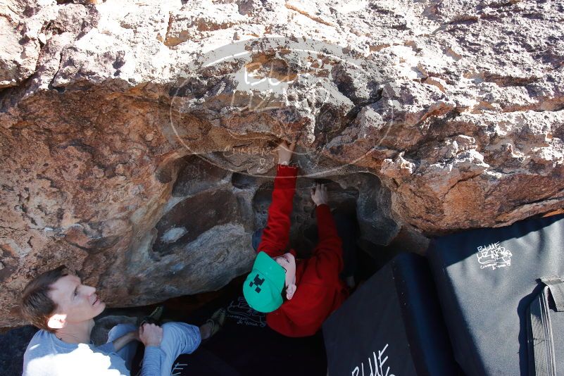Bouldering in Hueco Tanks on 01/19/2020 with Blue Lizard Climbing and Yoga

Filename: SRM_20200119_1455470.jpg
Aperture: f/6.3
Shutter Speed: 1/320
Body: Canon EOS-1D Mark II
Lens: Canon EF 16-35mm f/2.8 L