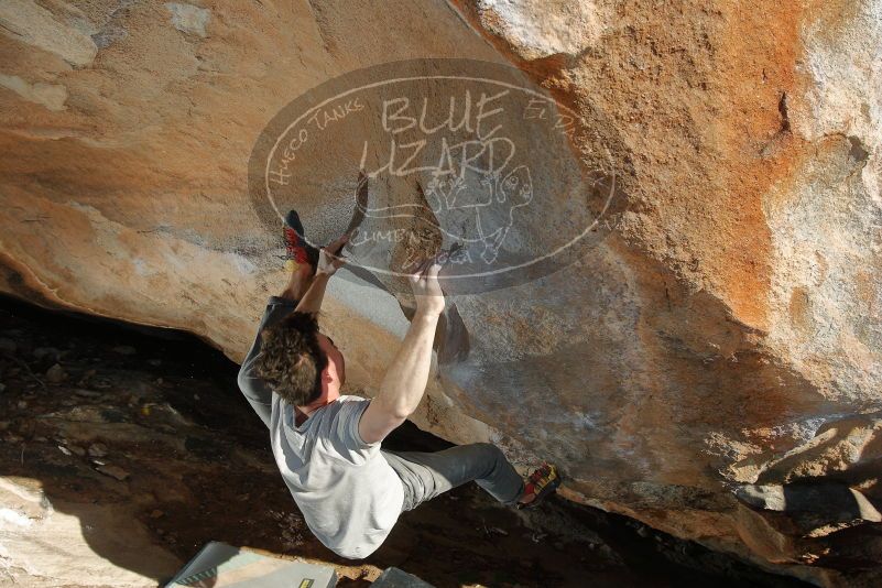 Bouldering in Hueco Tanks on 01/19/2020 with Blue Lizard Climbing and Yoga
Filename: SRM_20200119_1635320.jpg
Aperture: f/8.0
Shutter Speed: 1/250
Body: Canon EOS-1D Mark II
Lens: Canon EF 16-35mm f/2.8 L